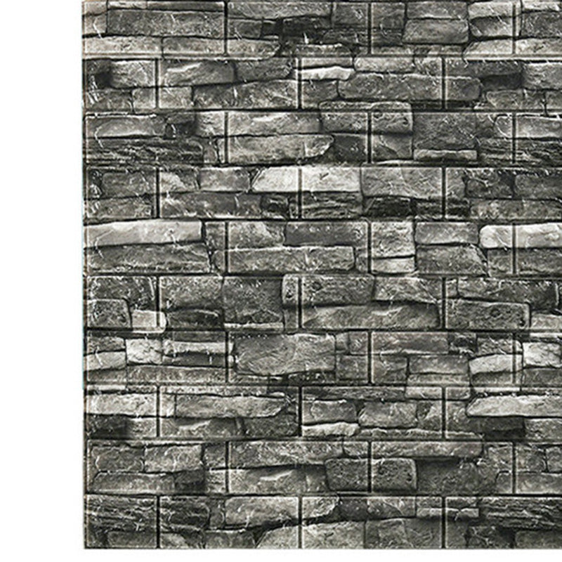 Lisslune | Country House Wall Shelf 3D Brick Living Room Wall Panel Set of 2