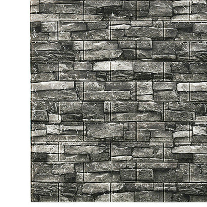 Lisslune | Country House Wall Shelf 3D Brick Living Room Wall Panel Set of 2