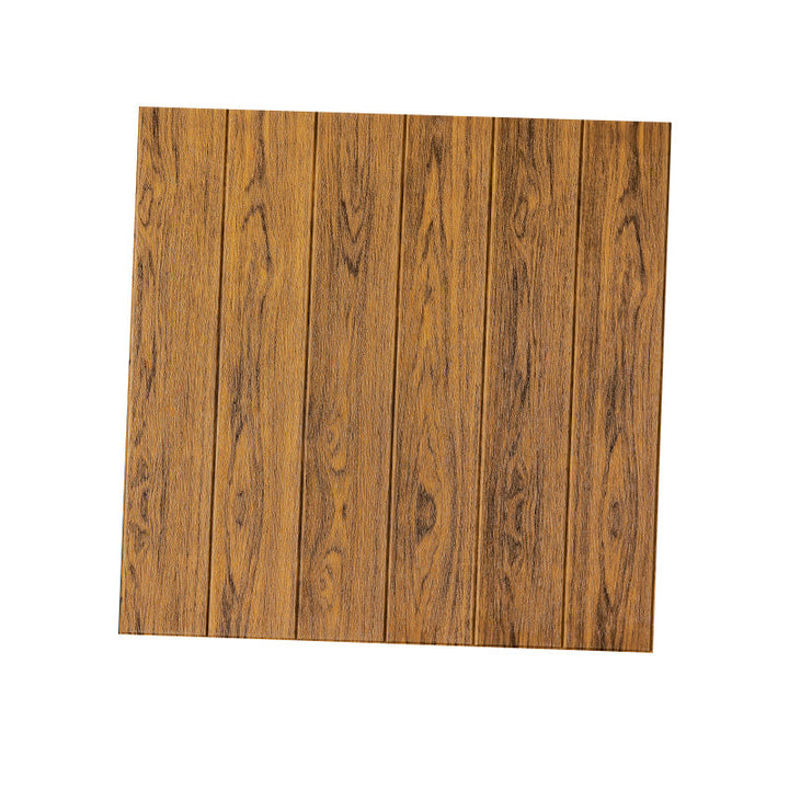 Lisslune | Living Room Wall Paneling Peel and Stick Wood Look Design Waterproof Wall Paneling