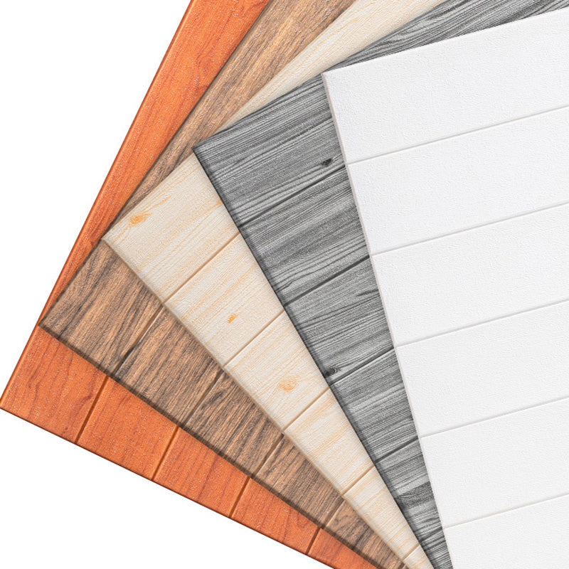 Lisslune | Living Room Wall Paneling Peel and Stick Wood Look Design Waterproof Wall Paneling