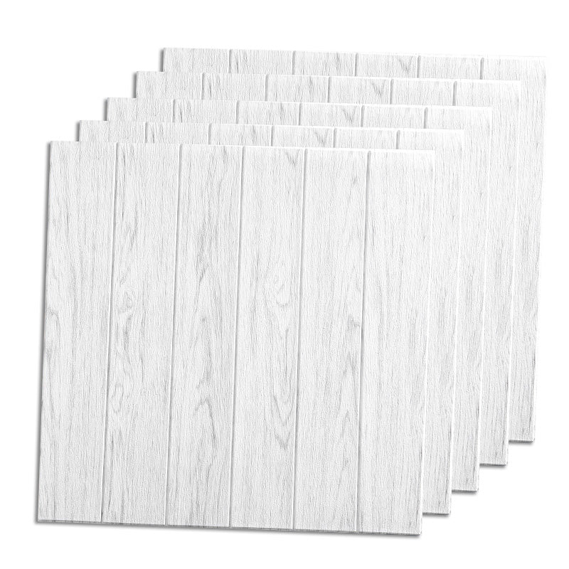 Lisslune | Living Room Wall Paneling Peel and Stick Wood Look Design Waterproof Wall Paneling