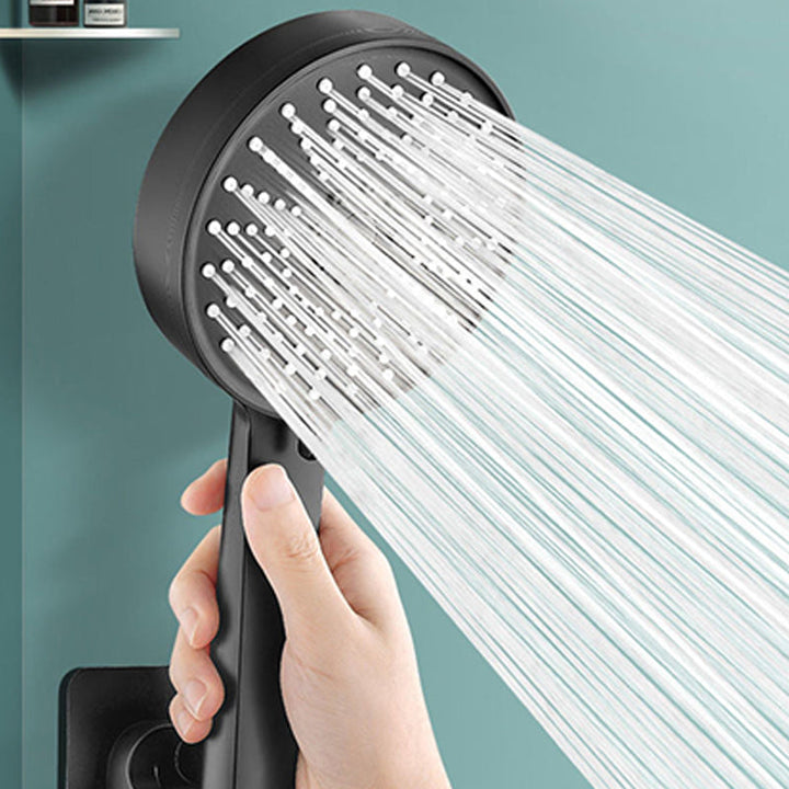 Lisslune | Modern Handheld Showerhead Adjustable Water Flow 5 Settings Wall Mounted Showerhead
