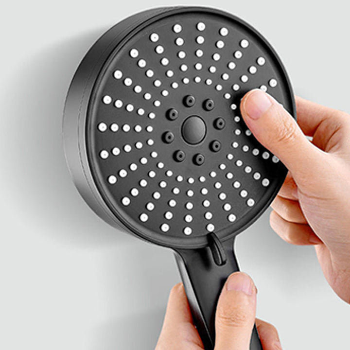 Lisslune | Modern Handheld Showerhead Adjustable Water Flow 5 Settings Wall Mounted Showerhead