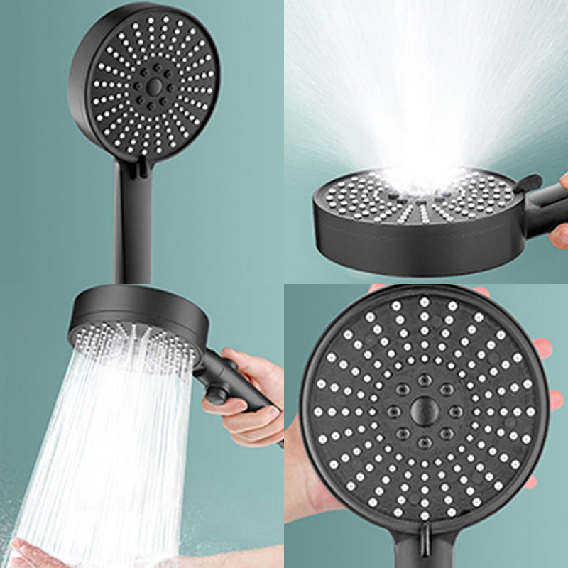 Lisslune | Modern Handheld Showerhead Adjustable Water Flow 5 Settings Wall Mounted Showerhead