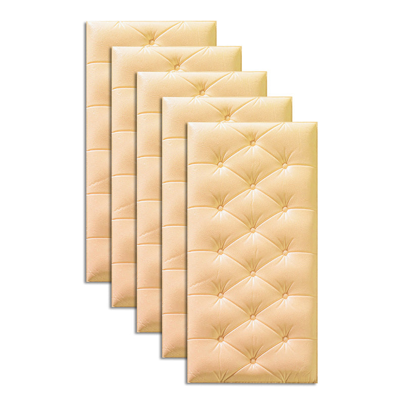 Lisslune | Modern Wall Cladding Living Room Peel and Stick 3D Embossing Waterproof Wall Cladding