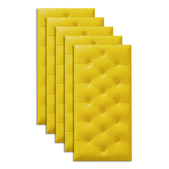 Lisslune | Modern Wall Cladding Living Room Peel and Stick 3D Embossing Waterproof Wall Cladding