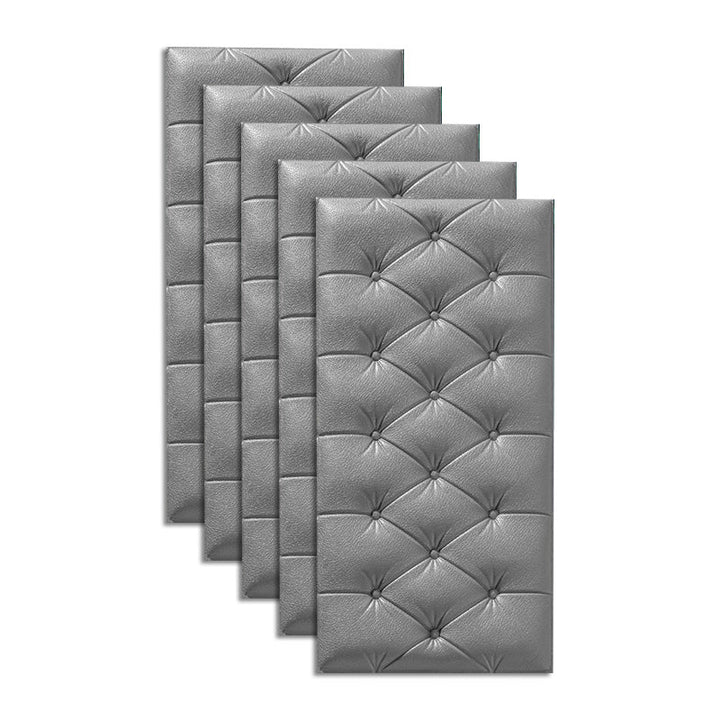Lisslune | Modern Wall Cladding Living Room Peel and Stick 3D Embossing Waterproof Wall Cladding