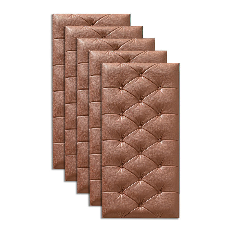 Lisslune | Modern Wall Cladding Living Room Peel and Stick 3D Embossing Waterproof Wall Cladding