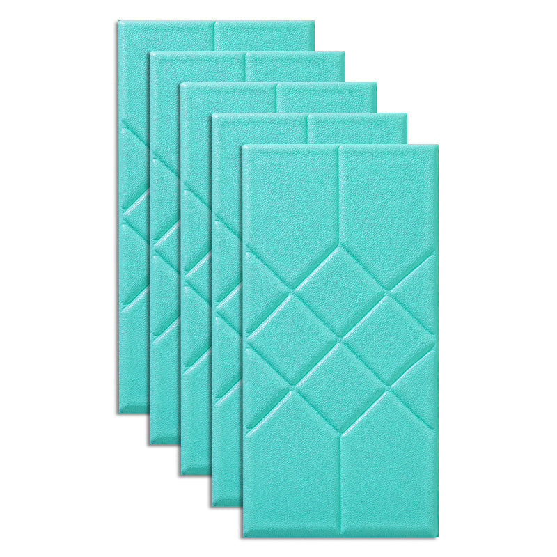 Lisslune | Modern Wall Cladding Living Room Peel and Stick 3D Embossing Waterproof Wall Cladding