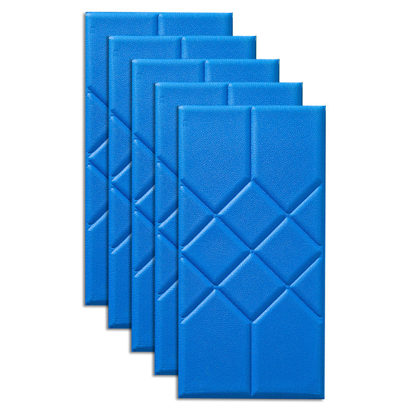 Lisslune | Modern Wall Cladding Living Room Peel and Stick 3D Embossing Waterproof Wall Cladding