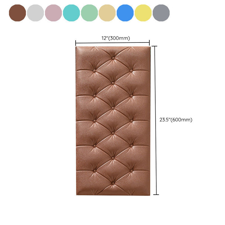 Lisslune | Modern Wall Cladding Living Room Peel and Stick 3D Embossing Waterproof Wall Cladding