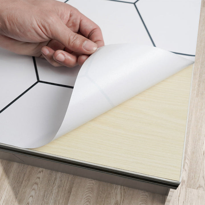 Lisslune | Waterproof Mosaic Tile Smooth Peel and Stick Back Wall Tile for Kitchen Backsplash