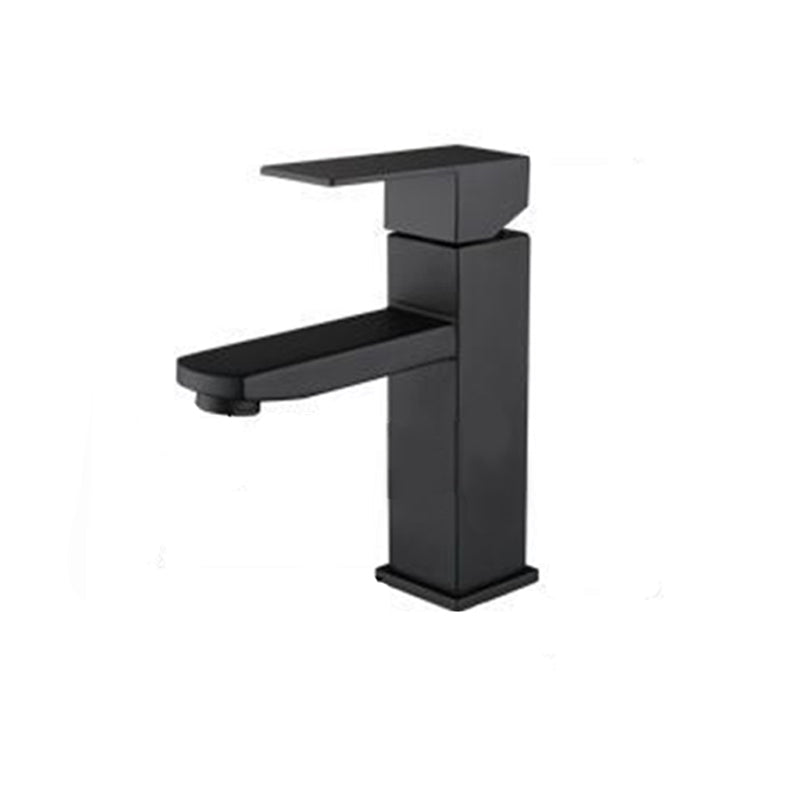 Lisslune | Modern sink faucet centerset bathroom sink faucet in black