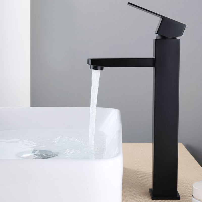 Lisslune | Modern sink faucet centerset bathroom sink faucet in black