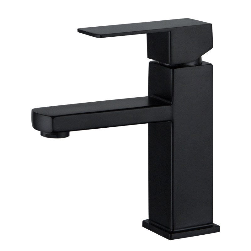 Lisslune | Modern sink faucet centerset bathroom sink faucet in black