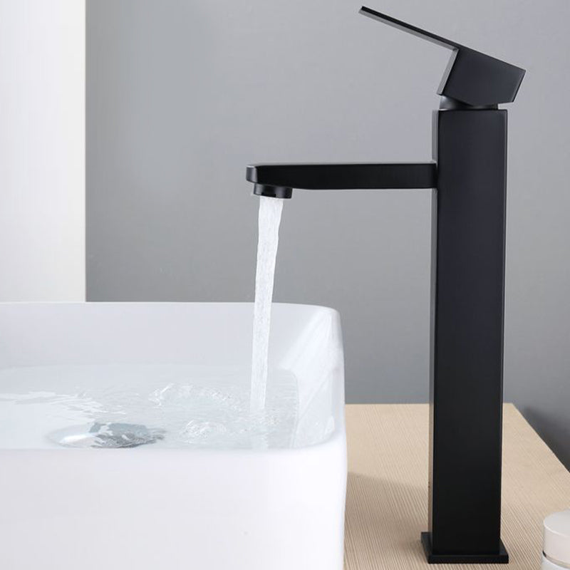 Lisslune | Modern sink faucet centerset bathroom sink faucet in black