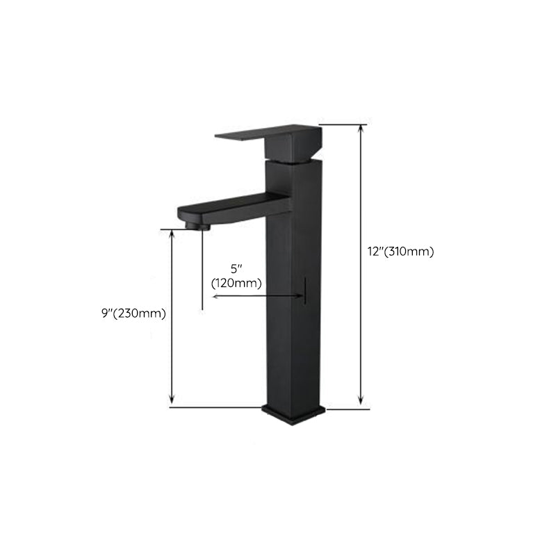 Lisslune | Modern sink faucet centerset bathroom sink faucet in black