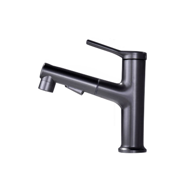 Lisslune | Modern center connection faucet copper center connection washbasin tap for bathroom