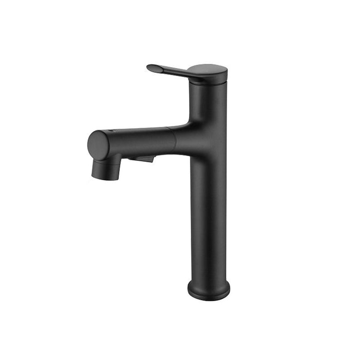 Lisslune | Modern center connection faucet copper center connection washbasin tap for bathroom