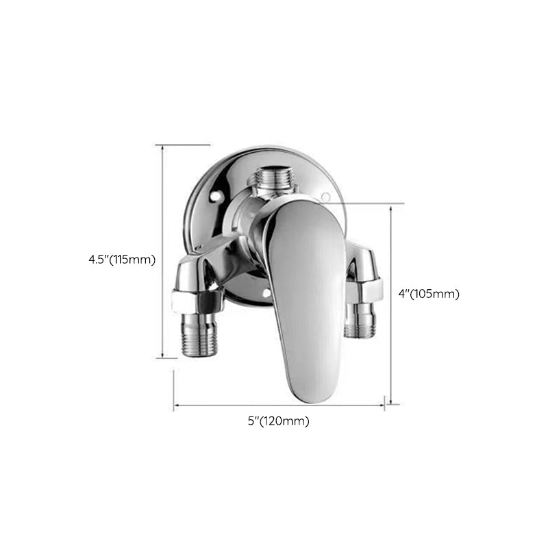 Lisslune | Shower Trim Massage Jet Level Handle Wall Mounted Shower Trim
