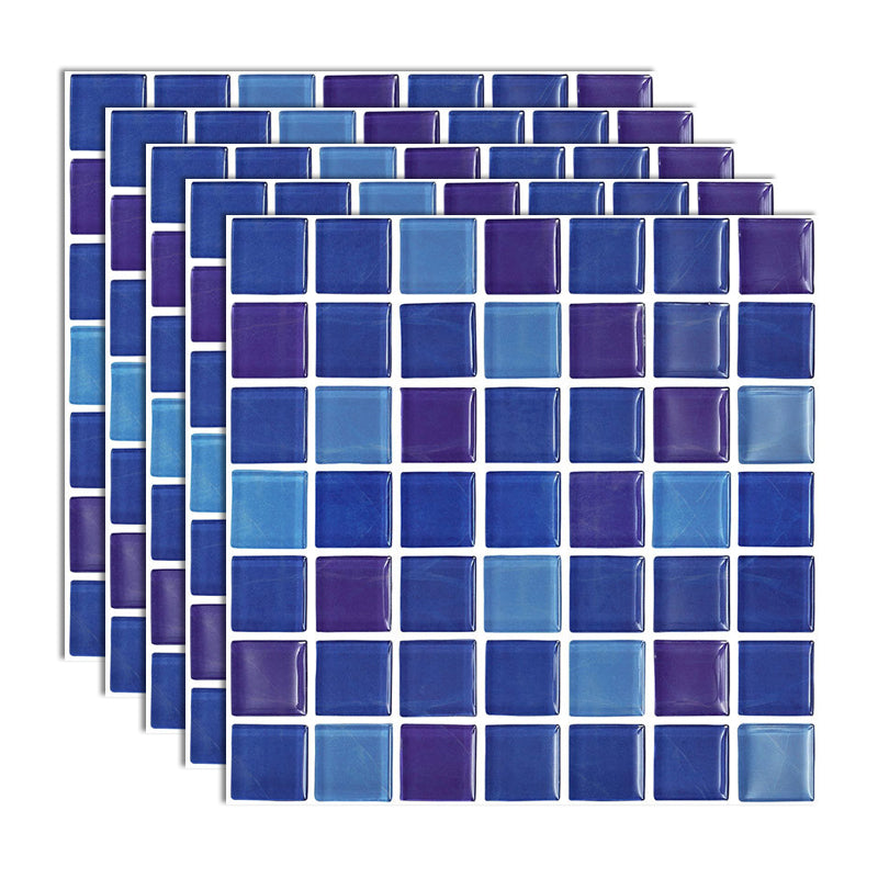 Lisslune | Peel and Stick Mosaic Tile Waterproof Square Peel and Stick Tile for the Kitchen 20-Pack