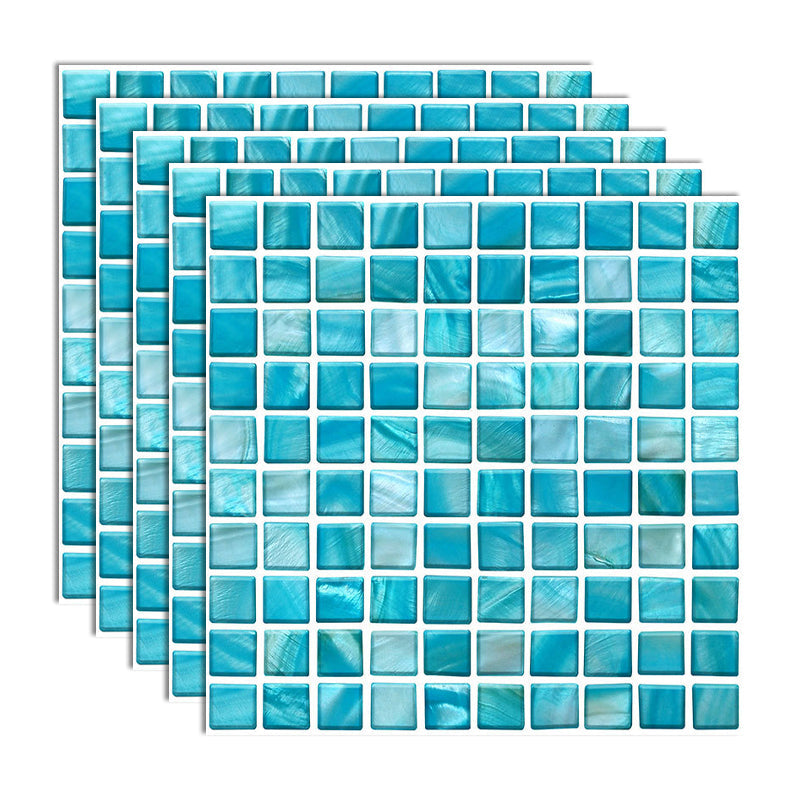 Lisslune | Peel and Stick Mosaic Tile Waterproof Square Peel and Stick Tile for the Kitchen 20-Pack