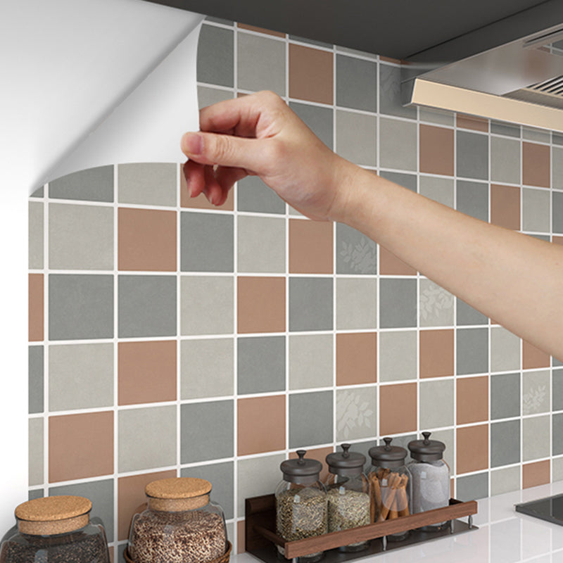 Lisslune | Modern Mosaic Tiles Smooth Peel & Stick Backsplash Wallpaper for Kitchen
