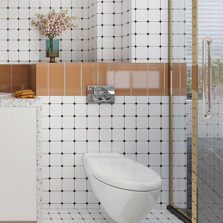 Lisslune | Modern PVC Flooring Peel and Stick Geometrically Printed Vinyl Plank Flooring