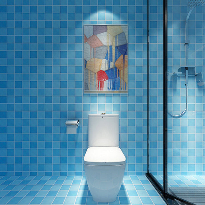 Lisslune | Modern PVC Flooring Peel and Stick Geometrically Printed Vinyl Plank Flooring