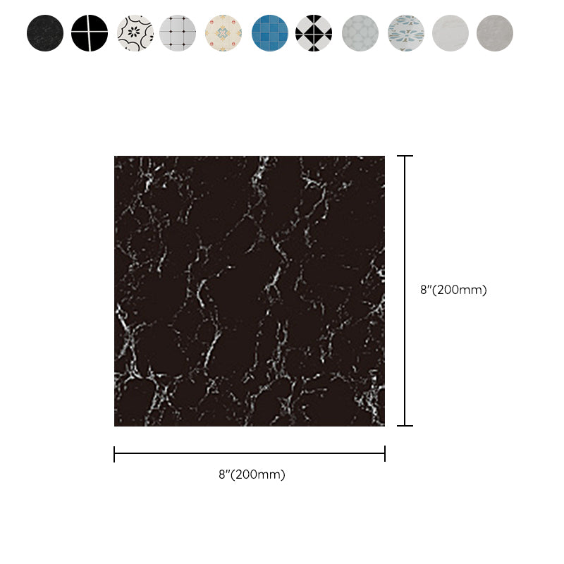 Lisslune | Modern PVC Flooring Peel and Stick Geometrically Printed Vinyl Plank Flooring