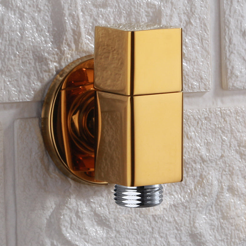 Lisslune | Industrial Wall Mounted Bathroom Tap Knob Handle Brass Faucet