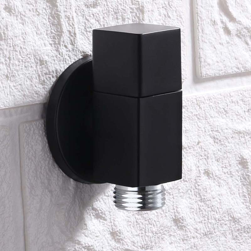 Lisslune | Industrial Wall Mounted Bathroom Tap Knob Handle Brass Faucet