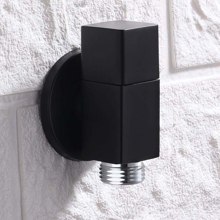 Lisslune | Industrial Wall Mounted Bathroom Tap Knob Handle Brass Faucet