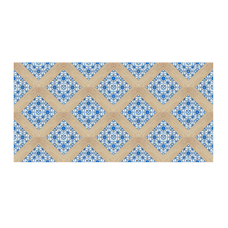 Lisslune | Fancy PVC Vinyl Floor Peel and Stick Geometrically Printed Vinyl Plank Floor