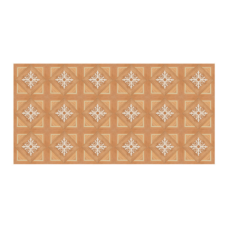 Lisslune | Fancy PVC Vinyl Floor Peel and Stick Geometrically Printed Vinyl Plank Floor