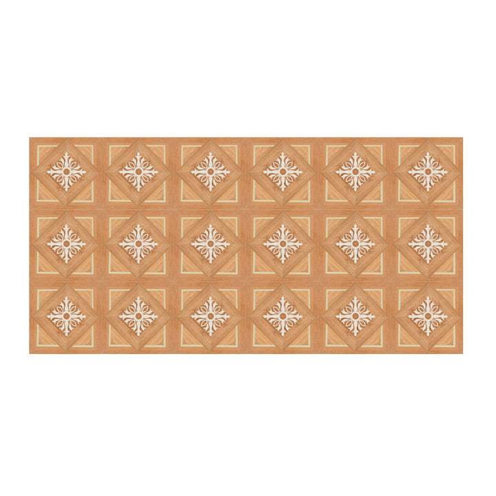 Lisslune | Fancy PVC Vinyl Floor Peel and Stick Geometrically Printed Vinyl Plank Floor