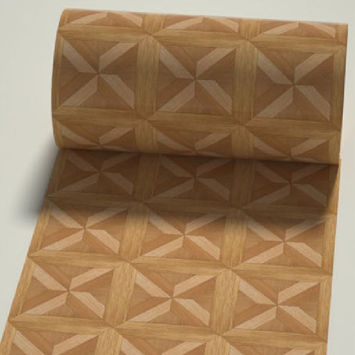 Lisslune | Fancy PVC Vinyl Floor Peel and Stick Geometrically Printed Vinyl Plank Floor