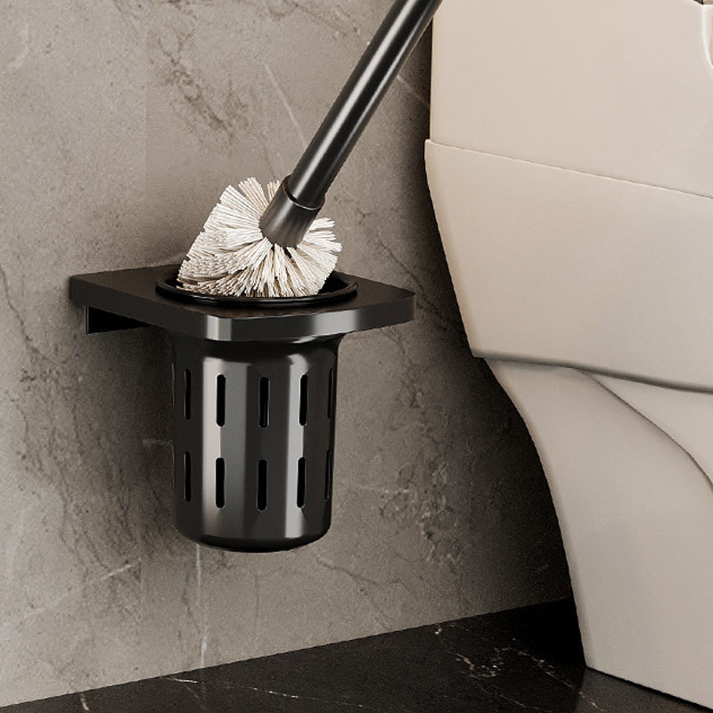 Lisslune | Traditional Aluminum Bathroom Accessories Set Black Bathroom Accessories Kit