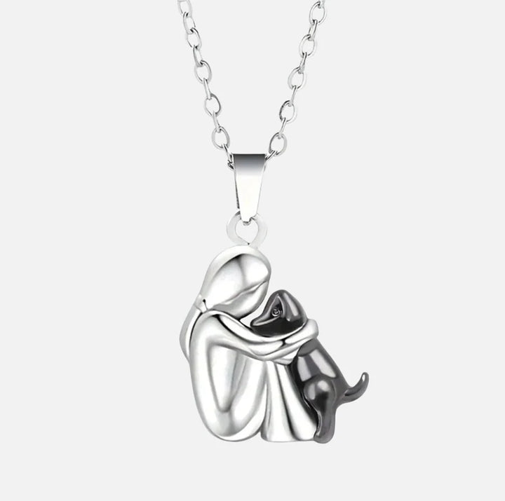 Lisslune | PawHeart Necklace – Jewelry for Dog Lovers with Paw Print