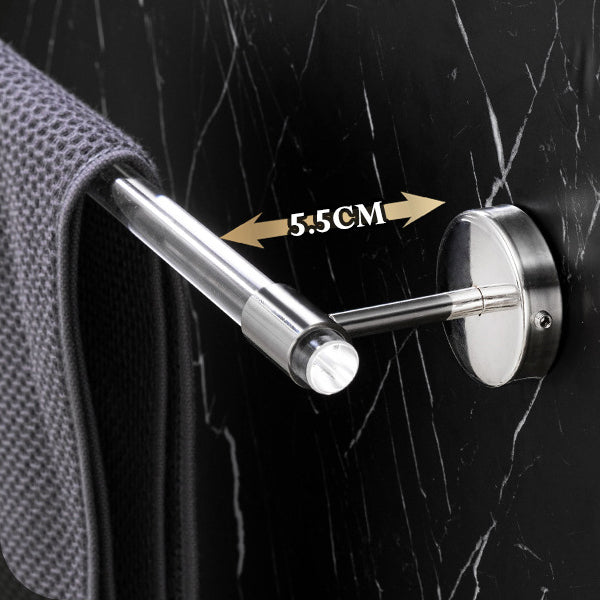 Lisslune | Modern Bathroom Accessory Set Towel Bar Silver/Gold/Black Bathroom Accessories