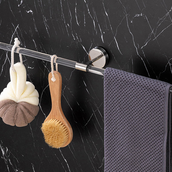 Lisslune | Modern Bathroom Accessory Set Towel Bar Silver/Gold/Black Bathroom Accessories