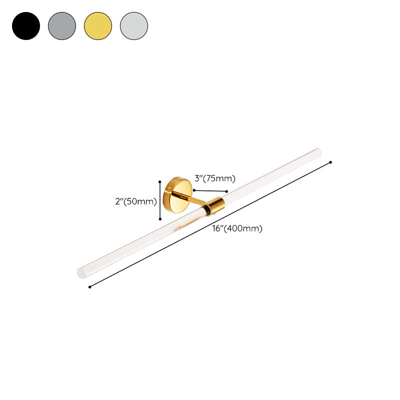 Lisslune | Modern Bathroom Accessory Set Towel Bar Silver/Gold/Black Bathroom Accessories