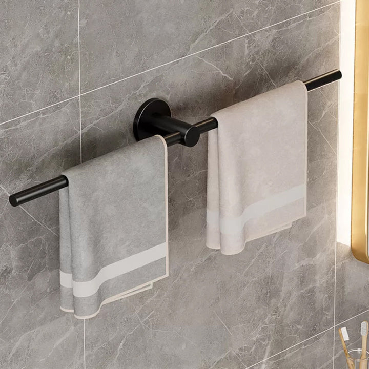 Lisslune | 2-piece modern bathroom accessory set towel bar made of stainless steel