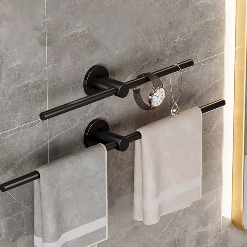 Lisslune | 2-piece modern bathroom accessory set towel bar made of stainless steel