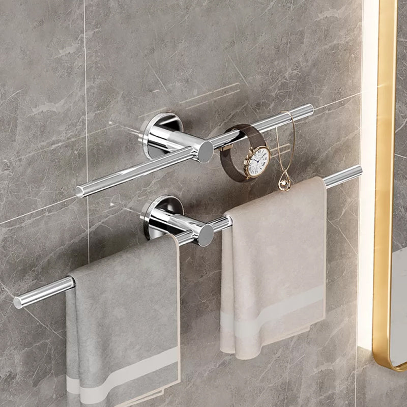 Lisslune | 2-piece modern bathroom accessory set towel bar made of stainless steel