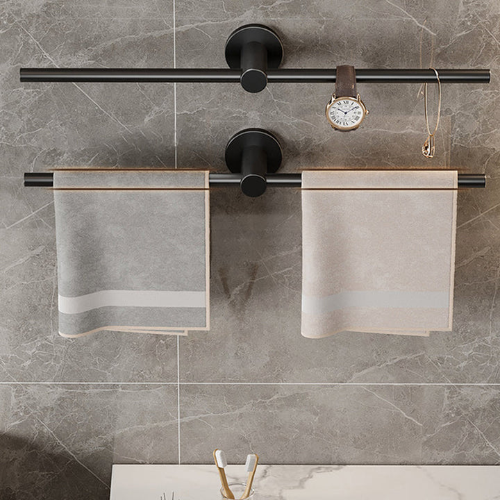 Lisslune | 2-piece modern bathroom accessory set towel bar made of stainless steel