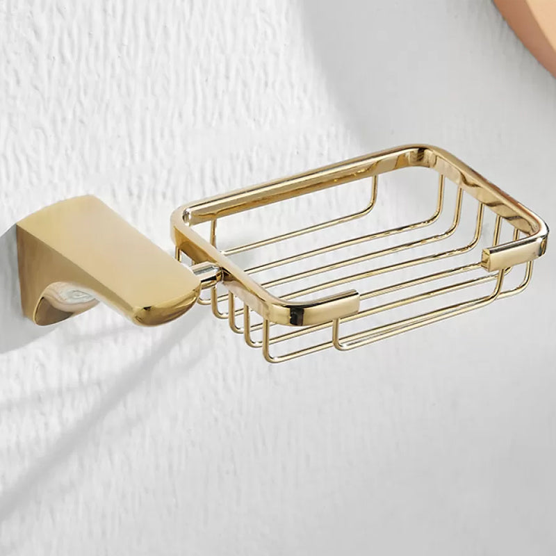 Lisslune | Traditional Bathroom Faucets Gold Bath Shelf Bathroom Accessory Set