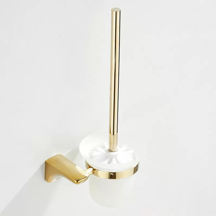 Lisslune | Traditional Bathroom Faucets Gold Bath Shelf Bathroom Accessory Set