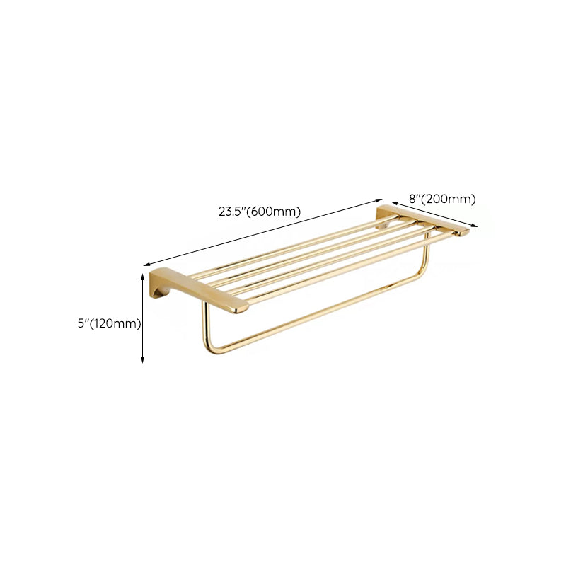 Lisslune | Traditional Bathroom Faucets Gold Bath Shelf Bathroom Accessory Set
