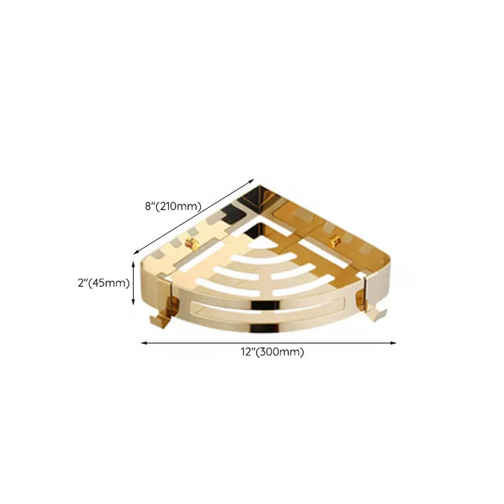 Lisslune | Traditional Bathroom Faucets Gold Bath Shelf Bathroom Accessory Set
